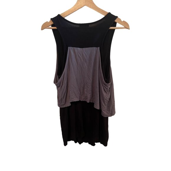 Cocomo Women's Layered Tank Top With Sequin Fleur De Lis Design Size Medium Y2K - Picture 4 of 5